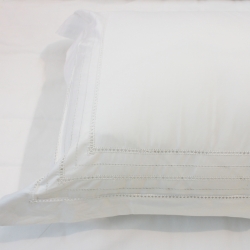 Beautiful handmade cotton with hemstitch pillowcase